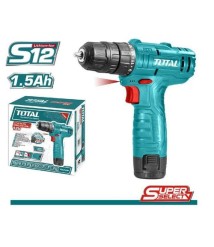 شنيور بطارية شحن 12 فولت ليثيوم من توتال - TDLI12415