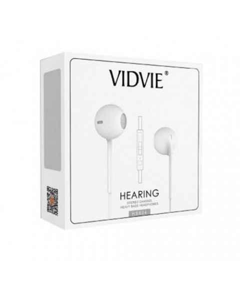 Earphone Vidvie 604 Black  ايرفون   604B