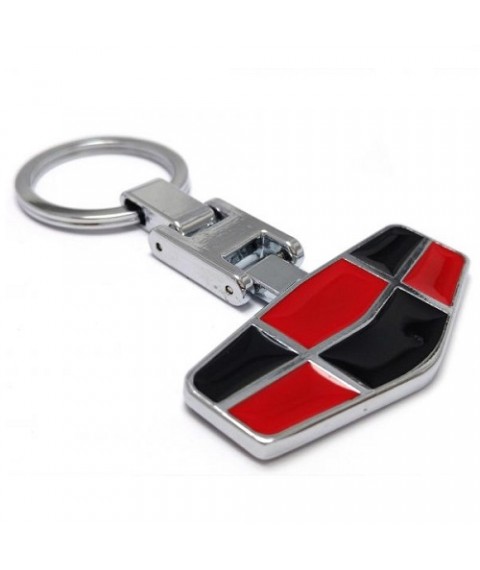 ميداليه مفاتيح سياره جيلي من المعدن المطلى نيكل لامع لوجو على الوجهين