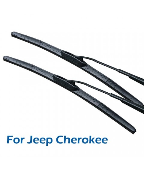 شفرات المساحات لسيارة جيب شيروكي الزجاج الأمامي 