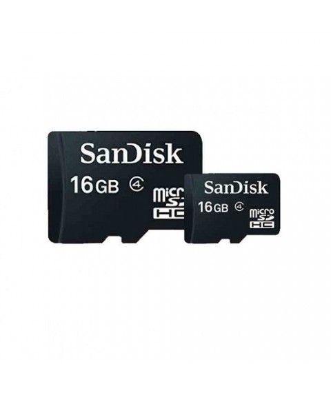  ميموري كارد Micro SD SDHC SanDisk 16GB SDSDQM-016G-B35