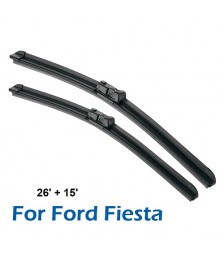 شفرات المساحات لسيارة فورد فستيا الزجاج الأمامي 