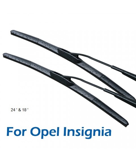شفرات المساحات لسيارة اوبل انسيجنيا  الزجاج الأمامي 