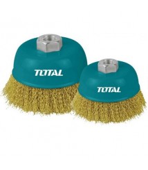 فرشاة نحاس كوباية حرة 75 مم من توتال TAC31031