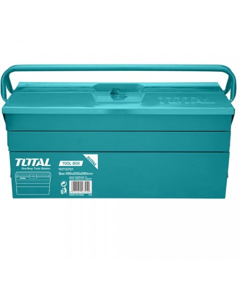 صندوق عدة صاج 3 طبقات من توتال THT10701