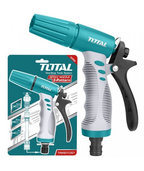 مسدس رش فوهة بلاستيكية 3 أتجاهات من توتال  THWS010301