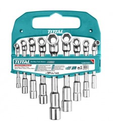 طقم 9 قطع مفتاح ربط زاوية حرف L من توتال  TLASWT0901