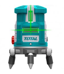 ميزان ليزر 5 خط 30 متر اخضر من توتال TLL306505 