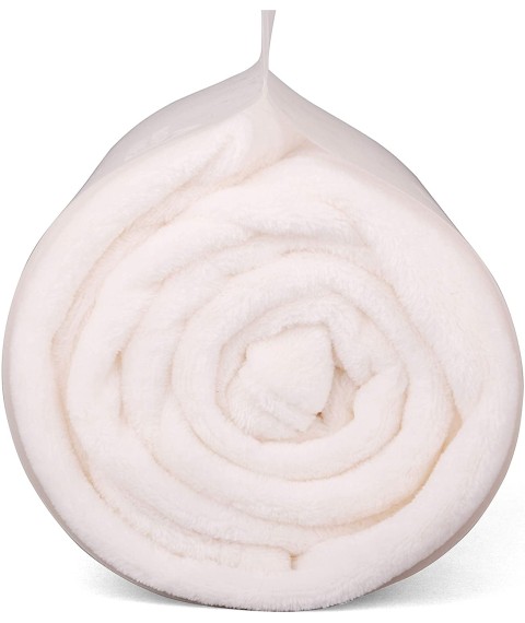 مينترا  دفاية حرارية ميكروفايبر ، 180×220 سم - اوف وايت 