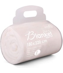 مينترا  دفاية حرارية ميكروفايبر ، 180×220 سم - اوف وايت 