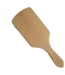  مشط تدليك خشبي صغير الحجم ومريح للرأس ، مشط فرشاة شعر من الخشب الطبيعي