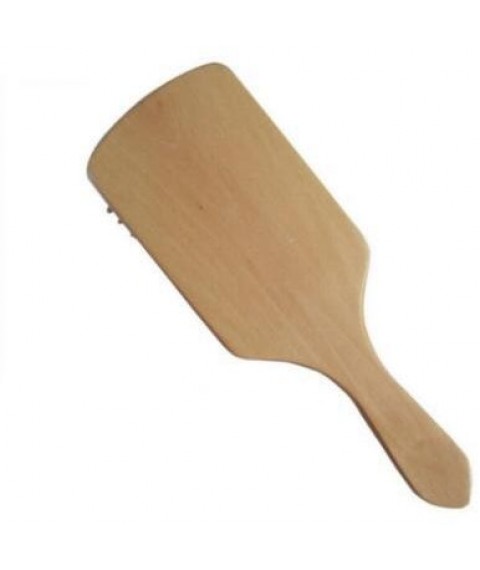  مشط تدليك خشبي صغير الحجم ومريح للرأس ، مشط فرشاة شعر من الخشب الطبيعي