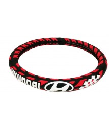 جراب دريكسيون سيلكون  اسود واحمر  لسيارة هيونداى