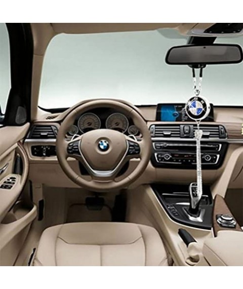 قلادة ومعطر جو  السيارة بشعار السيارة BMW