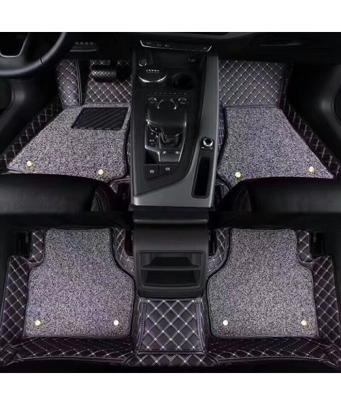 دواسات 7D متخصصة لسيارة BMW F30  ثلاث قطع 