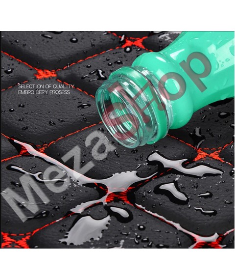 دواسات 7D لجميع انواع السيارات يونيفرسال خمس قطع - لون اسود 