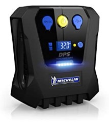 ميشلان منفاخ ديجيتال لاطارات السيارات 120PSI - اسود