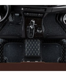 دواسات 7D لارضية سيارة  رينو لوجان   ثلاث قطع 