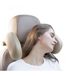 مسند رأس عند السفر بالسيارة رمادي 