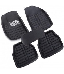 طقم دواسات ثري دي للسيارة 5 قطع - اسود