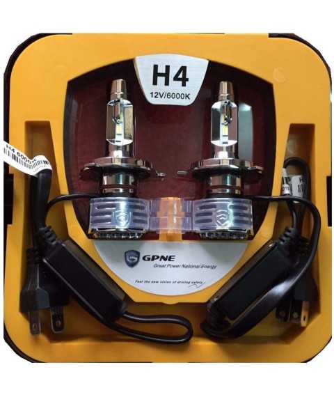 طقم لمبات ليد H4 من GPNE R1