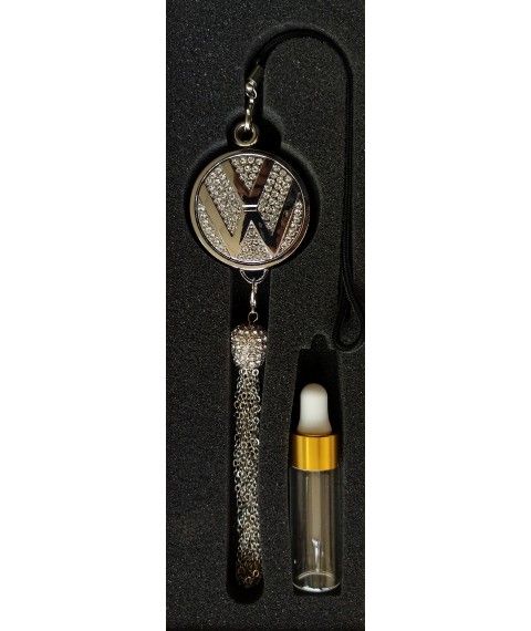 قلادة ومعطر جو  السيارة بشعار السيارة VW