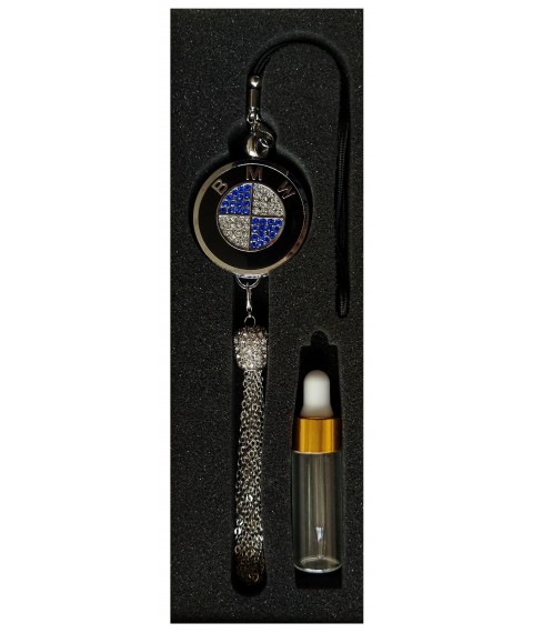 قلادة ومعطر جو  السيارة بشعار السيارة BMW