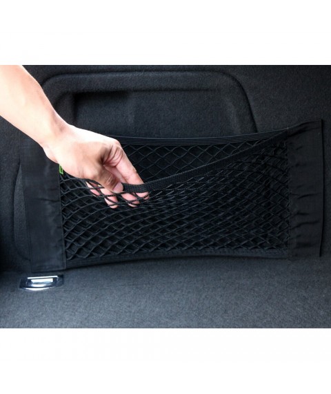 منظم وملصق شبكى لتخزين داخل صندوق السيارة