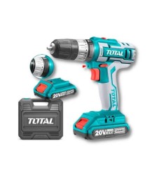 شنيور بطارية 20 فولت 2 بطاريه 2 امبير من توتال  TIDLI200215