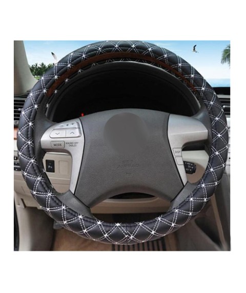 جراب طارة دريكسيون جلد اسود*ابيض - وينى