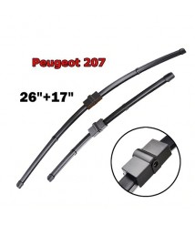 شفرات المساحات لسيارة بيجو 207 الزجاج الأمامي  