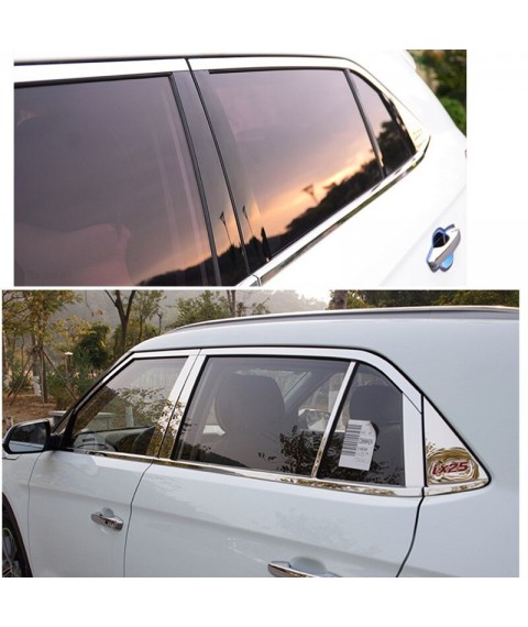 فريم نيكل لتحديد نوافذ السيارة لسيارة هيونداي كريتا  IX25 