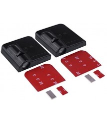 لوجو باب سيارة ظل ضوء الصمام هيونداي  - 2 قطعة