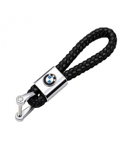 سلسلة مفاتيح جلد بشعار معدنى لسيارة BMW