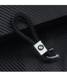 سلسلة مفاتيح جلد بشعار معدنى لسيارة BMW
