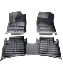 طقم دواسات 5D للسيارة مرسيدس بينز 3 قطع - اسود Benz-W204