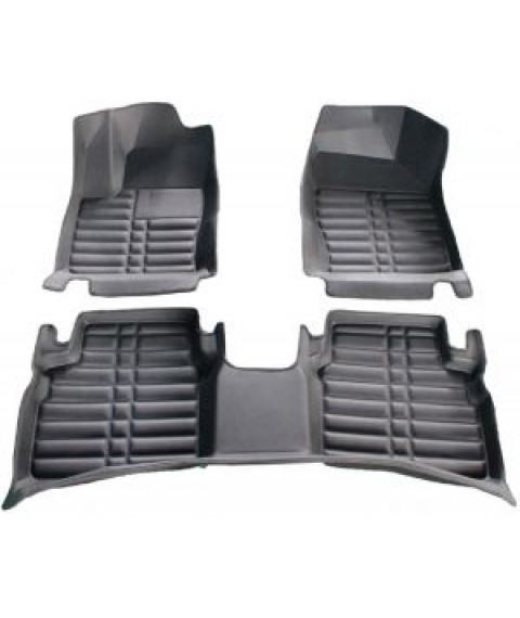 طقم دواسات 5D للسيارة مرسيدس بينز 3 قطع - اسود Benz-W204