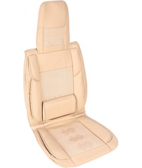 طقم غطاء من اجود الخامات للكراسى السيارة كاملة بيج