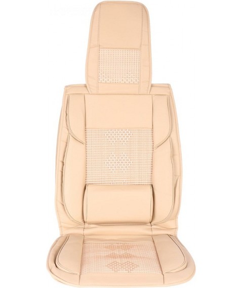 طقم غطاء من اجود الخامات للكراسى السيارة كاملة بيج