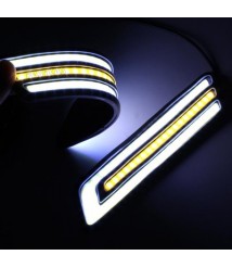 انوار اكصدام 2لون تعمل النور العادي ومع الاشارات