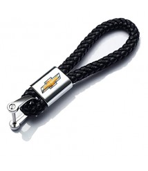 سلسلة مفاتيح جلد بشعار معدنى لسيارة شيفورلية 