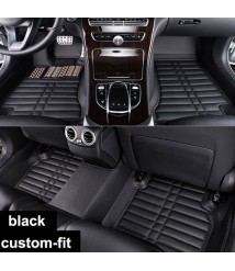 طقم دواسات 5D للسيارة 3 قطع - اسود BMW-E60