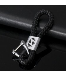 سلسلة مفاتيح جلد بشعار معدنى لسيارة هيونداي