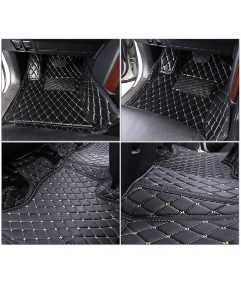 دواسات 7D متخصصة لسيارة هيونداي توسان  ثلاث قطع 