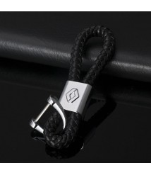 سلسلة مفاتيح جلد بشعار معدنى لسيارة رينو