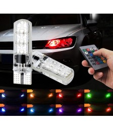  لمبات ليد متعددة الالوان ذات اضائة منخفضة للفوانيس الامامية للسيارة