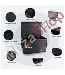 صندوق تخزين الاغراض داخل شنطة السيارة أوبل- اسود