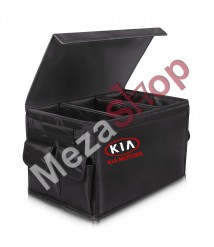 صندوق تخزين الاغراض داخل شنطة السيارة كيا - اسود