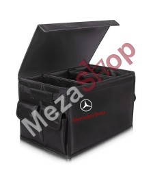 صندوق تخزين الاغراض داخل شنطة السيارة مرسيدس - اسود