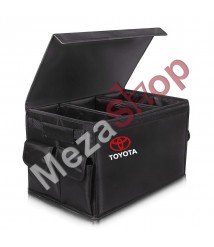 صندوق تخزين الاغراض داخل شنطة السيارة تويوتا- اسود